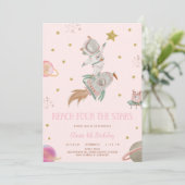 GIRL ASTRONAUT INVITATION, REACH FOUR THE STARS 招待状 (スタンド正面)