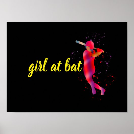 Girl at Bat ポスター (正面)