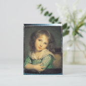 Girl at the Window ポストカード (スタンド正面)