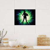 Girl Athlete; Cool ポスター (キッチン)