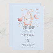 Girl Baby Shower Einladung 招待状 (正面/裏面)