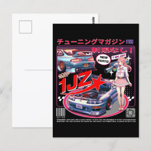 Girl Behind The Wheel：物語を聞く人 ポストカード