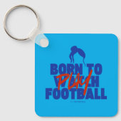 Girl Born to Play Football キーホルダー (正面)