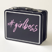 Girl Boss ランチボックス ｜ メイク収納ボックス (裏面)