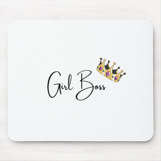 Girl Boss Mousepad マウスパッド (正面)