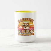 Girl Boss Mug Caffeine & Chaos Coordinator Cup. マグカップ (中央)