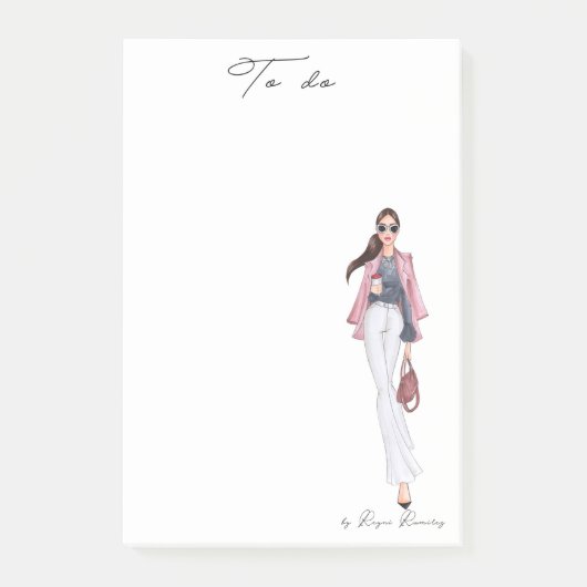 Girl boss notepad ポストイット (正面)