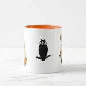 Girl Carving Apple Halloween マグカップ (中央)