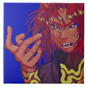 Girl changing pixelart タイル (正面)