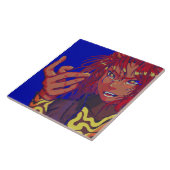 Girl changing pixelart タイル (側面)