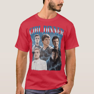 Girl Dinner Josh Hutcherson ガール ガール Tシャツ