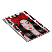 Girl Drawing ノートブック (右側)