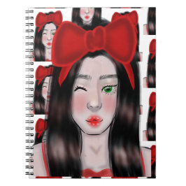 Girl Drawing ノートブック