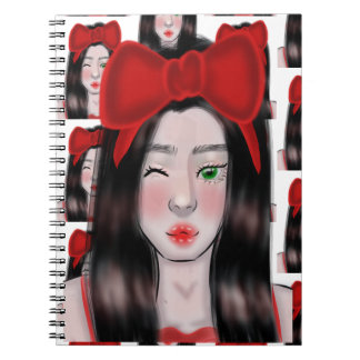 Girl Drawing ノートブック