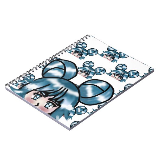 Girl drawing ノートブック (左側)