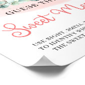 Girl Elephant Guess The Sweet Mess game sign ポスター (角)