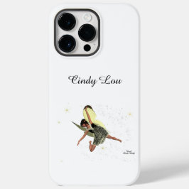 Girl Fairy With Yellow Wings iPhone / iPad case Case-Mate iPhone 14 Pro Maxケース