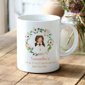 Girl First Holy Communion Favor Keepsake Religious コーヒーマグカップ