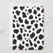 Girl First Rodeo Birthday Invitation 招待状 (裏面)