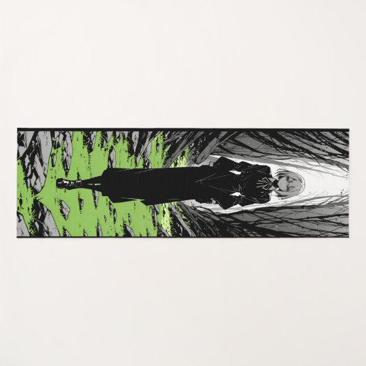 girl forest dark path manga hellsing fan art ヨガマット (正面(横))