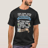 Girl from Hull  Relocation From Kingston upon Hull Tシャツ (正面)
