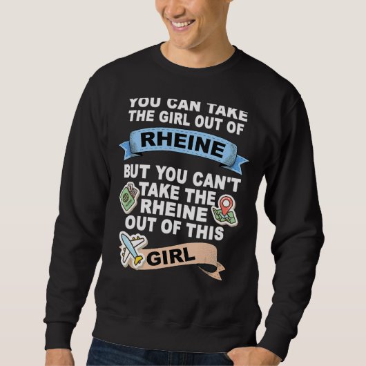 Girl from Rheine - Relocation From Rheine スウェットシャツ (正面)