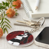 Girl Hearts Keychain キーホルダー (正面右)