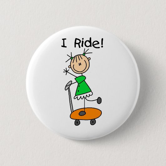 Girl I Ride バッジ (正面)