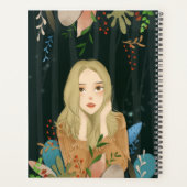 Girl Illustration Planner プランナー手帳 (裏面)