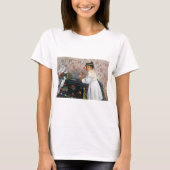 Girl in a Hat, Edgar Degas Tシャツ (正面)