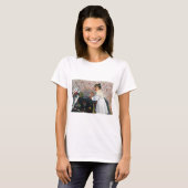 Girl in a Hat, Edgar Degas Tシャツ (正面フル)