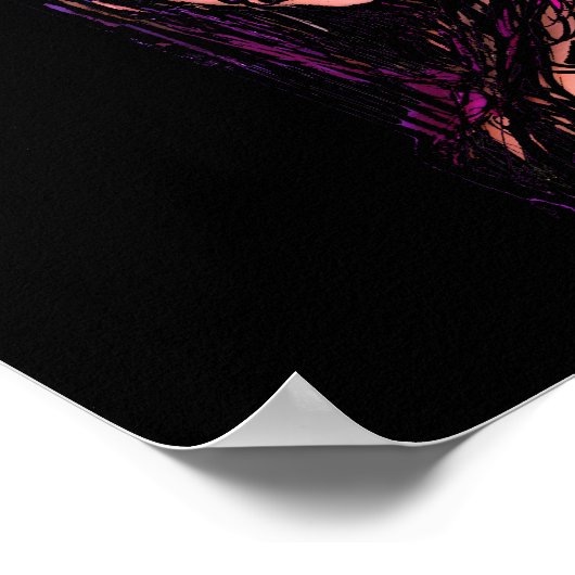 Girl In Darkness Poster ポスター (角)