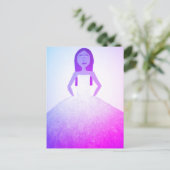 Girl in Dressはがき ポストカード (スタンド正面)