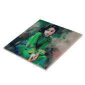 Girl in Green Dress タイル (側面)