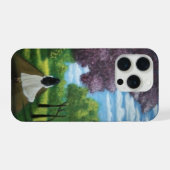 Girl in White Dress iPhoneケース (裏面横)