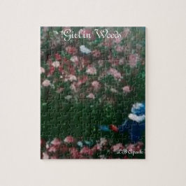 Girl in Woods jigsaw puzzle ジグソーパズル