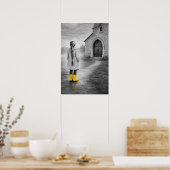 Girl in Yellow Boots ポスター (キッチン)