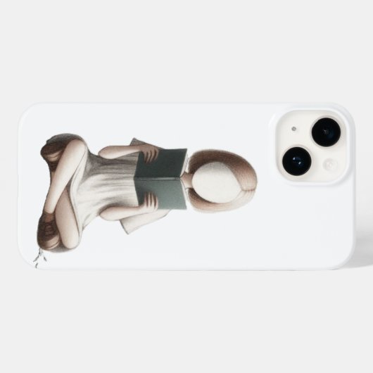 Girl iPhone case Case-Mate iPhoneケース (裏面 (横))