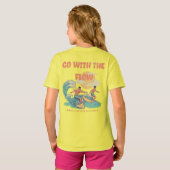 Girl/Kids Energy Flow Lessons Learn T Shirt Tシャツ (裏面フル)