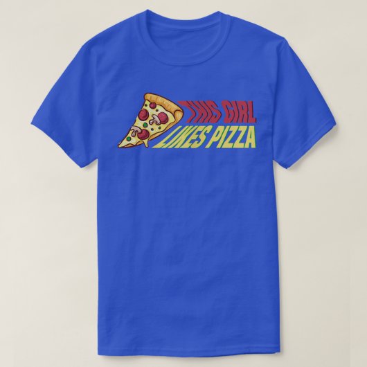 Girl Likes Pizza Hobby Pizza Chef T-Shirt Tシャツ (デザイン正面)