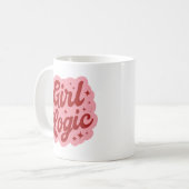 Girl logic コーヒーマグカップ (正面左)