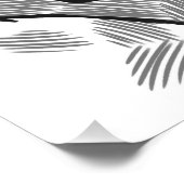 Girl love lineart poster ポスター (コーナー)