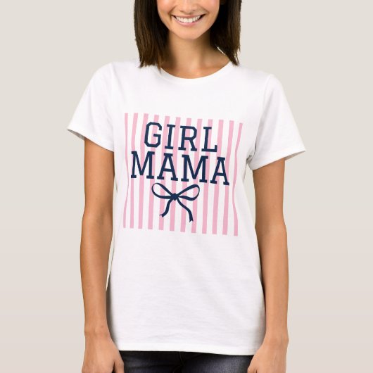 Girl mama Tシャツ (正面)
