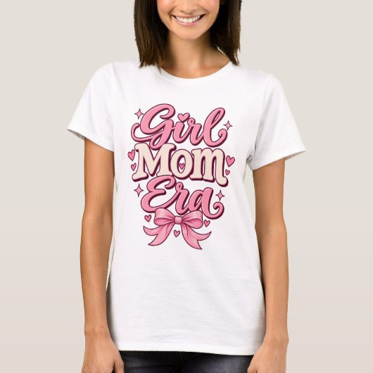 Girl Mom Era Tシャツ (正面)