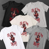 Girl of Your Dreams Funny Halloween Horror トライブレンドTシャツ