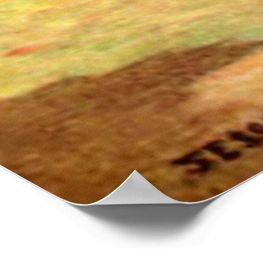 Girl on a Swing ポスター (角)