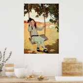 Girl on a Swing ポスター (キッチン)