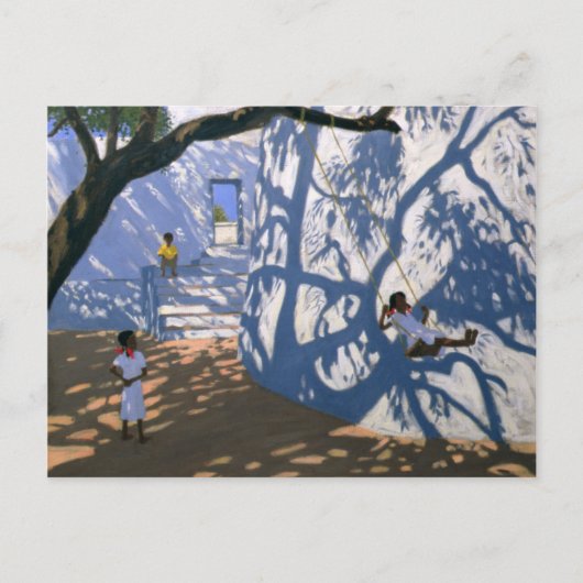 Girl on a Swing India 2000 ポストカード (正面)