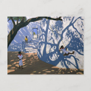 Girl on a Swing India 2000 ポストカード