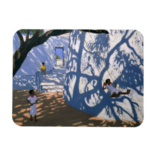 Girl on a Swing India 2000 マグネット (横)